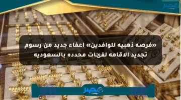 «فرصة ذهبية للوافدين» إعفاء جديد من رسوم تجديد الإقامة لفئات محددة بالسعودية